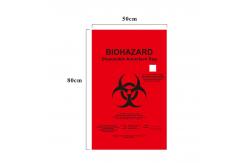 China HDPE Biohazardous Waste Bags With Gravure Printing Customize Size supplier