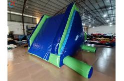 China Commercial PVC Inflatable Interactive Game Obstacle Course Castle For Kids supplier