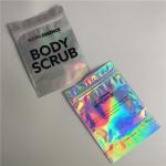 BPA Free Gravure Printing Stand Up Aluminum Foil Pouch Packaging Facial Mask Holographic Laser Bag for sale