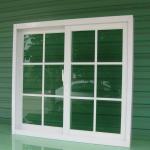Aluminum Double Sliding Window And Door Easy Operation With Crescent Lock