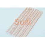 Electroplated Rose Gold 1/2 Twin Loop Binding Wire