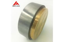 China Round Titanium Alloy Targets / Titanium Sputtering Targets For Coating supplier