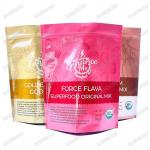 1.Custom Printed Mylar Bags With Tear Notches For Nutrients Packaging Aluminum Foil Three Side Sealed Top Filling Plasti for sale