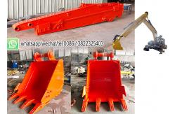 China Telescopic Boom Excavator For Digging House Foundation Long Reach Telescopic supplier