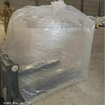 Waterproof Baffle Bulk Bag Liner Polypropylene 1000kg U Panel for sale