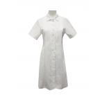 210 GSM Medical Uniform Lab Coat Polyester 65% Cotton 35% Short Sleeve Nursing for sale