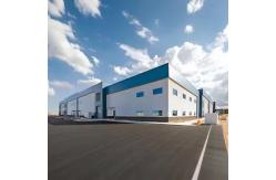 China Industrial Prefab Steel Warehouse Building , Prefabricated Steel Structure Workshop supplier