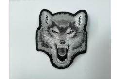 China Garment Woven Embroidered Patches For Clothes Heat Transfer Labels supplier