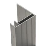 Aluminium Frame Profile Solar Extrusion Aluminum Section For Solar Cell , 6061 T6 for sale
