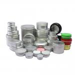Cream Candle ODM Metal Cosmetic Jar 1.76oz 50ml Aluminium Tins Can BPA Free for sale