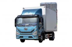 China 170hp 4x2 4.05m Refrigerated Box Truck Euro6 With 650R16LT Tire supplier