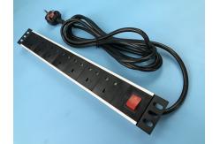 China 7-BS1363 Jack Multiple Outlet Power Bar With 2m Cable Six Socket supplier