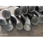 ANSI B16.9 Lining Cement Anti Corrosion Lined Pipe Fittings / Steel Pipe Elbow for sale