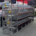 H Type Chicken Battery Breeder Cage Poultry Farming Equipment 4 Tiers for sale