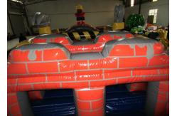 China Commercial inflatable obstacle courses construction worker inflatable obstacle courses inflatable builder courses supplier