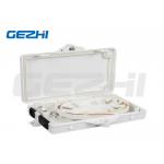 2 Cores Fiber Optical Termination Box with Compact Design and Adapter Capacity 2pcs for sale