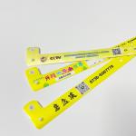 2025 Disposable L Shape Bracelet Custom Id Wristbands For Events Hotel