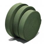 Custom 3/4 Inch Woven Thick Binding FOE Stretch Webbing Fold Over Elastic