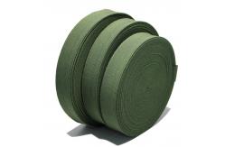 China Custom 3/4 Inch Woven Thick Binding FOE Stretch Webbing Fold Over Elastic supplier