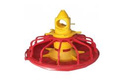 China Plastic Round Poultry Feeder Tray Farming Chicken Tray Feeder supplier