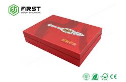 China Customized Logo Printing Recyclable OEM Rigid Cardboard Gift Box Packaging supplier