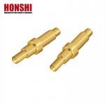 Male Brass Dual Header POGO Pin Spring Loaded Pins With Customized Contact Material