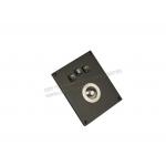 Water Resistant Industrial Trackball Pointing Device With Top Panel Mounting