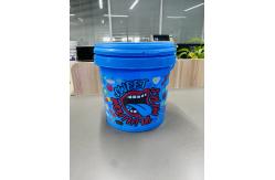China ISO 9001 Certification Plastic Circular Bucket Capacity Depand On Size supplier