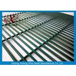 Anti Cutting Power Station Wire Mesh Fence 3000mm High Security Fence Dark Green RAL6005 for sale