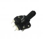 16mm Plastic Insulated Rotary Shaft Encoder 12 / 24 Pulse Switch