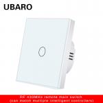 Smart Tempered Glass Remote On/Off Switch with LED Indicator