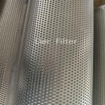 0.1-200mm Hole Cylinder Perforated SS Tube For Grain Screening for sale
