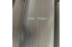 China Composite Sintered Perforated Wire Mesh AISI304 Perforated Metal Coil supplier