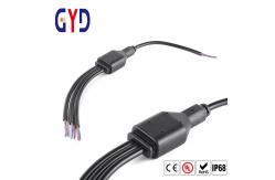 China Y Splitter IP67 Fast Charging Data Cable 3 Way Waterproof 2 3 Pole supplier