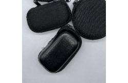 China Zipper Ellipse Classic Eva Earphone Case Portable Earphone Storage Box supplier
