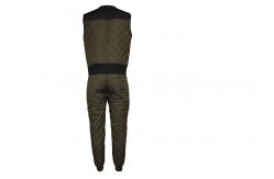 China Polyester 100% 280 Quilted YKK Zippered GSM Work Overall supplier