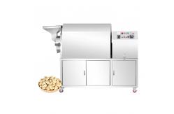 China Gas Batch Small Induction Cereal Roaster Nut Roasting Machine In India supplier
