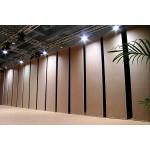 Exhibition Aluminum Operable Partition Walls with Sliding Doors for sale