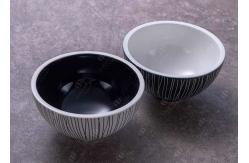 China Matte White Round 4.5'' Porcelain Rice Bowl Microwave Safe supplier