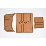 Stain Resistant 250cm Eva Foam Teak Sheet For RV for sale