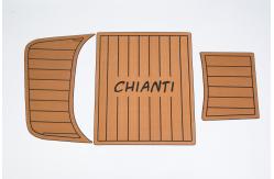 China Stain Resistant 250cm Eva Foam Teak Sheet For RV supplier