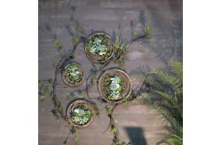 China Artificial Wall Hanging Plants Vertical Greening Creative Decoration Retro Pendant supplier