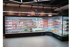 China Remote Open Display Fridge Commercial Open Multidecks With Night Guard supplier