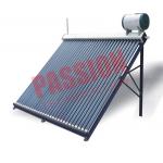 Home Bathing Solar Hot Water Evacuated Tube System With Feeding Tank for sale
