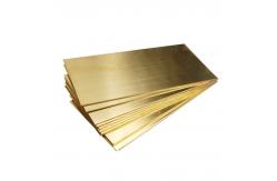 China Durable First-Class Brass Laminated Sheet H68 1.5mm For Multiple Applications supplier