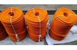 China High Strength Double Braided Polyester Insulated Silk Rope For Transmission Stringing Line supplier