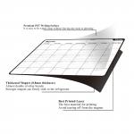 Magnetic Dry Erase Monthly Fridge Calendar White Black For Refrigerator