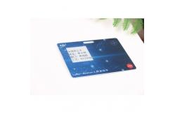 China 7816 Interface BLE Beacon ID Card Ultra Thin Lithium Battery ODM supplier
