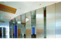 China Folding Movable Sliding Partition Walls / Hanging Room Dividers Auditorium Ceiling Materials supplier
