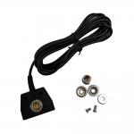 Antistatic Dual Hole Grounding Wire for ESD Wrist Strap or Rubber Mat Anti-Static Grounding Cord Antistatic Coil Wire for sale